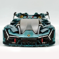 Guly 10611 Nuevo Coche Deportivo Técnico MOC City Terzo Millennio, Bloques de Construcción de Plástico ABS, Unisex, Escala 1:8