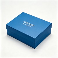Kotak Kemasan Hadiah Souvenir Mewah yang Dapat Disesuaikan dengan Logo Cetak, Set Kemasan untuk Buku Catatan, Pulpen, Alat Tulis, Kotak Dasar dan Tutup