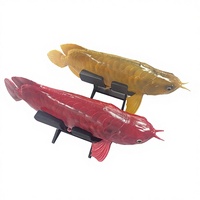 Robot poisson rouge bionique FULLDEPTH |   Matériel composite, profondeur 20 m, batterie 12H, commande automatique/à distance |   Aquarium pour animaux marins 69x20cm