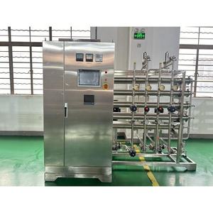 Prix usine système de traitement de l'eau purifiée boucle osmose inverse équipement de production d'eau PLC pompe moteur roulement du moteur - Product Image 2