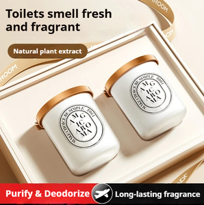 <b>Aromatherapy</b> Toilet Deodorization Odor Removal Long Lasting Modern Plastic <b>Car</b> Air <b>Freshener</b> Solid Fragrance Cream - Product Image 3