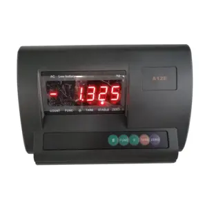 XK3190-A12E Black weighing indicator with RS232 used platform scale floor scale load cell weighing display