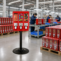 Distributeur automatique de bonbons et de chewing-gums ZENJET avec paiement par pièces et jetons, capacité de 200 à 300 pièces et plus de 20 000 cycles