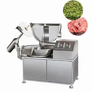 Indústria Comercial 20L 40L 125L 60Kg Capacidade Food Cut Chop Salsicha Chopper Máquina Cebola Carne Tigela Cortador