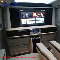Écran de plafond TV pour voiture Vito25 Inc, cloison de séparation TV pour Mercedes-Benz Vito, TV relevable 40 pouces V250 W447 V260