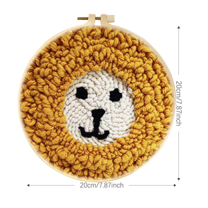 Poke <span class=keywords><strong>broderie</strong></span> bricolage décoration de la maison brodé <span class=keywords><strong>à</strong></span> la main laine point de croix frottement peinture <span class=keywords><strong>sur</strong></span> <span class=keywords><strong>toile</strong></span> pour sac de matériau de Base - Product Image 3