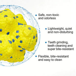 Balle d'agilité Popcorn légère et interactive pour chien, jouet à mâcher et à rapporter pour l'entraînement, convient à toutes les races - Product Image 3