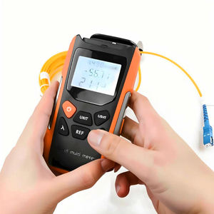 Medidor de potencia Opm recargable G9 HERRAMIENTA DE FIBRA ÓPTICA Cable de fibra óptica Ftth Medidor de potencia de fibra óptica - Product Image 1