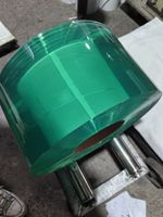 Rideau de Porte en PVC Transparent Fournisseur, Rideau à Lanières Industrielles en PVC, Rouleau de Lanières PVC Super Transparent