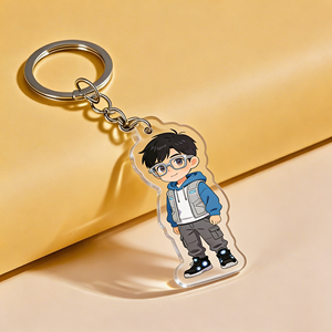 พวงกุญแจอะคริลิคพวงกุญแจอะคริลิคสีรุ้งแบบกำหนดเอง - Product Image 1