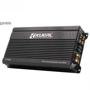 Amplificateur de puissance à quatre voies 12V haute puissance, amplificateur de voiture à quatre canaux, amplificateur audio 4x100W, vente directe d'usine - Product Image 1