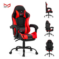 VANBOW Fauteuil Inclinable Gaming Racing de Bureau OEM Rouge Tout-en-Un, MOQ 100 Pièces, Chaise de Jeu Japonaise à Prix Usine Abordable