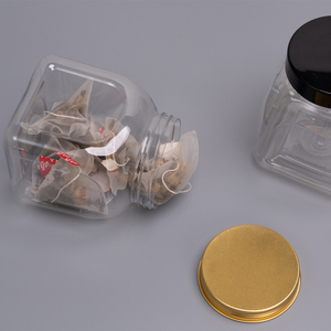 Biểu Tượng Tùy Chỉnh 500Ml Lưu Trữ Chai Rỗng Trong Suốt Nhựa Thực Phẩm Lọ Với Vít Có Nắp Đậy - Product Image 4