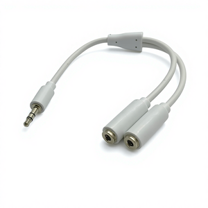 COMTON 범용 3.5mm 남성-남성 스플리터(컴퓨터 및 MP3용), PVC 재킷 및 무산소 구리 도체 포함 - Product Image 2