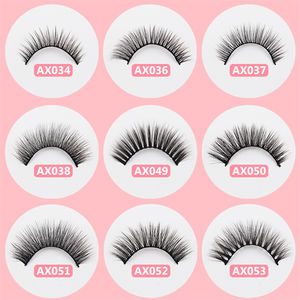 Abestyou di alta qualità faux cils nuovi 33 stili 3d natura wispy 11mm visone manga lashes extensions de cils faux cils yeux de bici - Product Image 5
