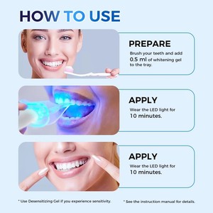 Kit de Blanqueamiento Dental de 5 LED para Uso Doméstico, Kit de Blanqueamiento de Marca Privada - Product Image 6