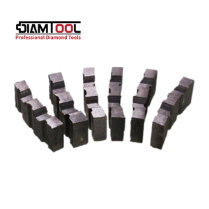 उच्च दक्षता मुकुट आकार हीरा कोर बिट खंड तेजी से ड्रिलिंग उपकरण संगमरमर और कंक्रीट वेल्डेड छेद देखा प्रक्रिया उपलब्ध है - Product Image 3