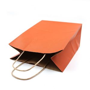 Paquete de Compras Promocional, Ropa en Stock, Bolsa de Regalo de Papel Rosa para Joyería, Bolsa Personalizada con Logotipo - Product Image 3