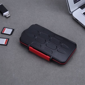 Estuche portátil para tarjetas de memoria todo en uno antigolpes 12SD + 12TF capacidad caja de almacenamiento estuches para tarjeta SD/<span class=keywords><strong>SDHC</strong></span>/SDXC/<span class=keywords><strong>Micro</strong></span> SD/TF - Product Image 6