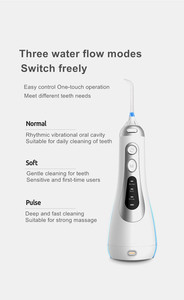 <span class=keywords><strong>Irrigador</strong></span> Bucal <span class=keywords><strong>Recomendado</strong></span> por Dentistas, Hilo <span class=keywords><strong>Dental</strong></span> de Agua, Hilo <span class=keywords><strong>Dental</strong></span> de Aire, Cuidado de la Salud <span class=keywords><strong>Dental</strong></span>, <span class=keywords><strong>Irrigador</strong></span> Bucal con 4 Boquillas, Ipx7 - Product Image 3