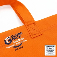 Bolsa de Compras Reutilizable Ecológica con Asa de Lazo, Color Gris, con Logotipo Personalizado, Correa Amarilla, para Supermercado y Exposiciones, 10-15 kg