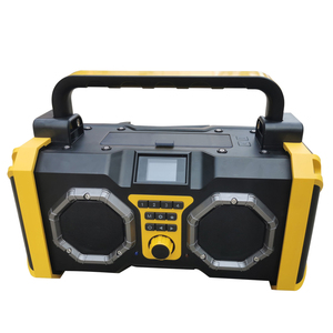 Universal Dab Radio Multibandas Subwoofer Recargable Led Antorcha Luz Música Altavoz inalámbrico Radion con MSDS - Product Image 1