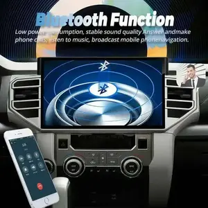 Radio para Auto de 14.6 Pulgadas para <span class=keywords><strong>Toyota</strong></span> <span class=keywords><strong>Tundra</strong></span> <span class=keywords><strong>2020</strong></span>-2024, Android 13, Pantalla QLED, Estéreo, GPS, Navegador, Reproductor Multimedia, Video, CarPlay - Product Image 3