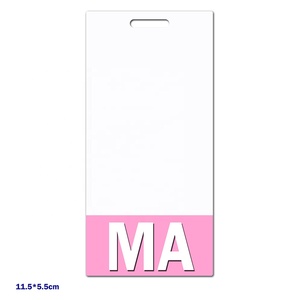 Tên tùy chỉnh TAG ma phòng thí nghiệm phlebotomy trichologist dọc màu hồng biên giới huy hiệu bạn thân bệnh viện làm việc phụ kiện văn phòng cung cấp - Product Image 5