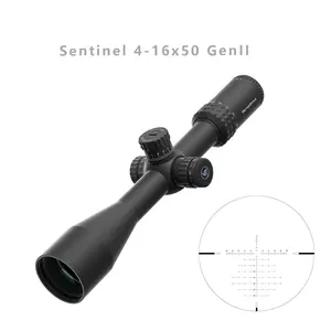 Vector Quang Học Sentinel 4-16x50 Genii Nhôm Săn Bắn Chiến Thuật Phạm vi Chiếu Sáng Kính Thiên Văn Tầm Nhìn