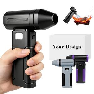 Precio de Fábrica 0728: Ventilador de Chorro Inalámbrico Ligero de 247.6g y Soplador de Aire Portátil Robusto con Pantalla Digital LED Mini Violent - Product Image 3