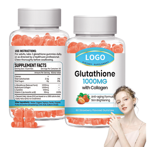 Glutathion Aufhellende Hautaufhellungs-Gummis Glutathion-Kollagen-Nahrungsergänzungsmittel Kollagen L-Glutathion-Gummis - Product Image 1
