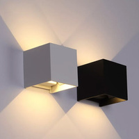 Lampe murale étanche, éclairage extérieur pour jardin et villa, lumière de façade pour bâtiment, éclairage moderne, clôture, lumière linéaire