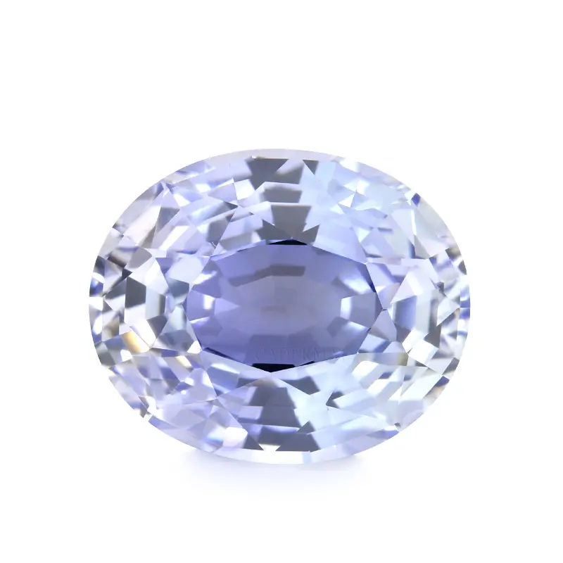 Синтетический светло-голубой сапфир тайский Ограненный Драгоценный Камень Овальной Формы Драгоценный сапфировый камень для изготовления ювелирных изделий