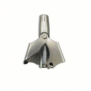 1 Juego de recortador de pelo de nariz eléctrico para hombres, de acero inoxidable, ecológico, duradero, portátil, lavable - Product Image 1