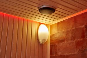 MEXDA الملح حجر خشبي داخلي الأحمر الارز أسبن ساونا غرفة التقليدية الجافة البخار ساونا مع ساونا سخان ل 2 شخص WS-1412S - Product Image 5