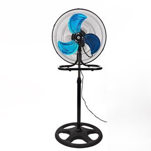 Quạt đứng đa năng 18 inch 3 trong 1, chiều cao điều chỉnh được, 3 tốc độ, 3 cánh quạt, dùng cho phòng. - Product Image 1