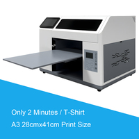 Nouvelle imprimante jet d'encre CMYKW connectée au Wi-Fi intelligente XP600 à double tête d'impression entièrement automatique pour l'impression numérique DTG de vêtements en couleur sur t-shirts