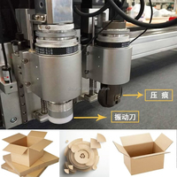 Machine de découpe numérique automatique multifonction DK CUTTER à haute précision et à économie d'énergie pour échantillons de carton ondulé