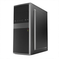 Boîtier d'ordinateur de taille moyenne noir TDW203B ATX Micro ATX ITX pour PC de jeu