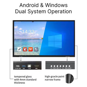 Tốt Nhất Bán 55 65 75 86 100Inch Màn Hình Cảm Ứng Tương Tác Phẳng Cuộc Họp Giáo Dục Kỹ Thuật Số Bảng Thông Minh Tương Tác - Product Image 3