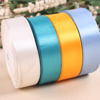 Ruban de satin multicolore et multi-tailles de haute qualité, personnalisé pour la décoration de scènes de mariage, fleurs, cadeaux délicats faits à la main