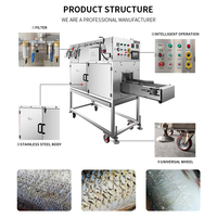 Machine commerciale de détartrage et de désossage de poisson noir, capable de traiter tout type de poisson