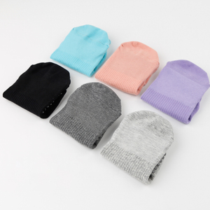 Calcetines tobilleros para mujer, calcetines cortos con logotipo personalizado, toalla con agarre de Color, calcetines antideslizantes con malla para Pilates, calcetines de Yoga para mujer - Product Image 6