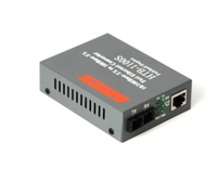 10/100Mbps HTB-1100S 25km SC tek mod dubleks Fiber optik medya dönüştürücü