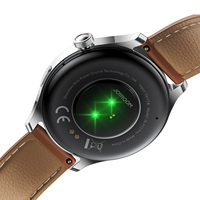 Montre connectée JOYROOM Fashion Classic Man, écran tactile 1,46 pouces, Bluetooth 5.4, appels, réduction du bruit.