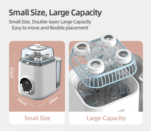 Limpiador de biberones para niños, limpiador de biberones, lavadora y secadora de biberones, lavadora de biberones Baby Breeze - Product Image 4