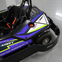 Karting X-KART de Alquiler Comercial, 80 km/h de Velocidad, Karting de 4 o 2 Tiempos, Karting para Adultos para Pistas de Karting al Aire Libre