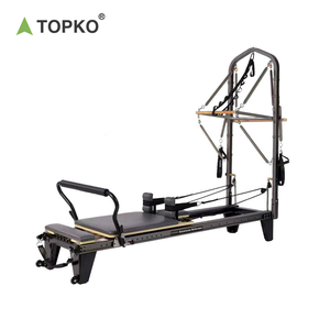 TOPKO Réformateur de Pilates professionnel pour l'entraînement du tronc Réformateur de Pilates réglable - Product Image 3