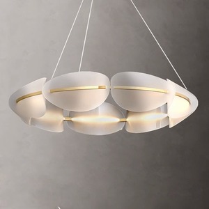 Suspension LED Minimaliste Style Nordique – Art Élégant pour Chambres, Salles à Manger, Couloirs – Hauteur Ajustable - Product Image 1