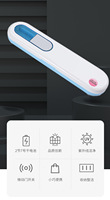 Nouvelle idée de produit Mini porte-brosse à dents Stérilisateur UVC Désinfection rapide pour le voyage et la maison